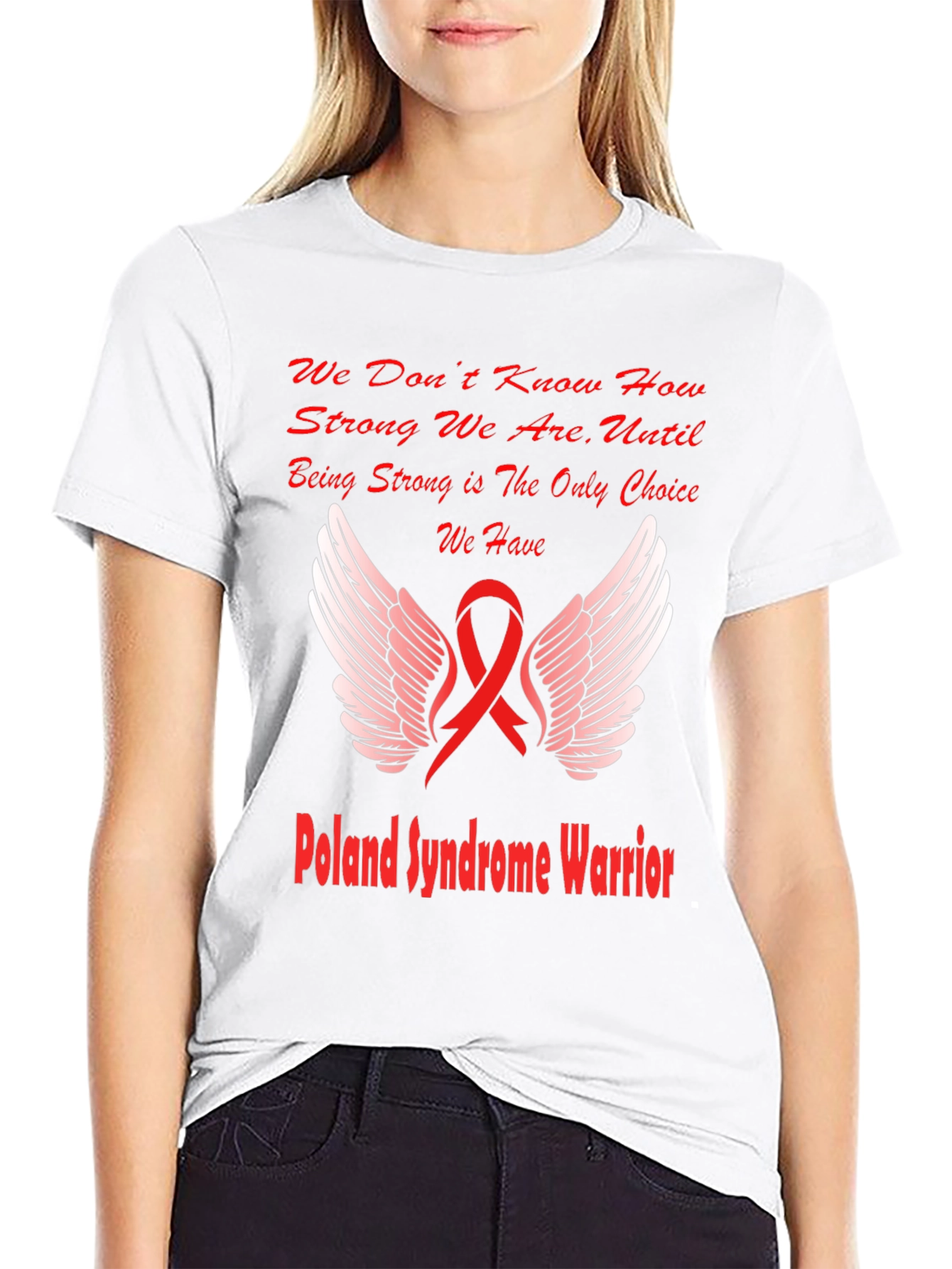 Poland Syndrome Awareness Warrior T-Shirt