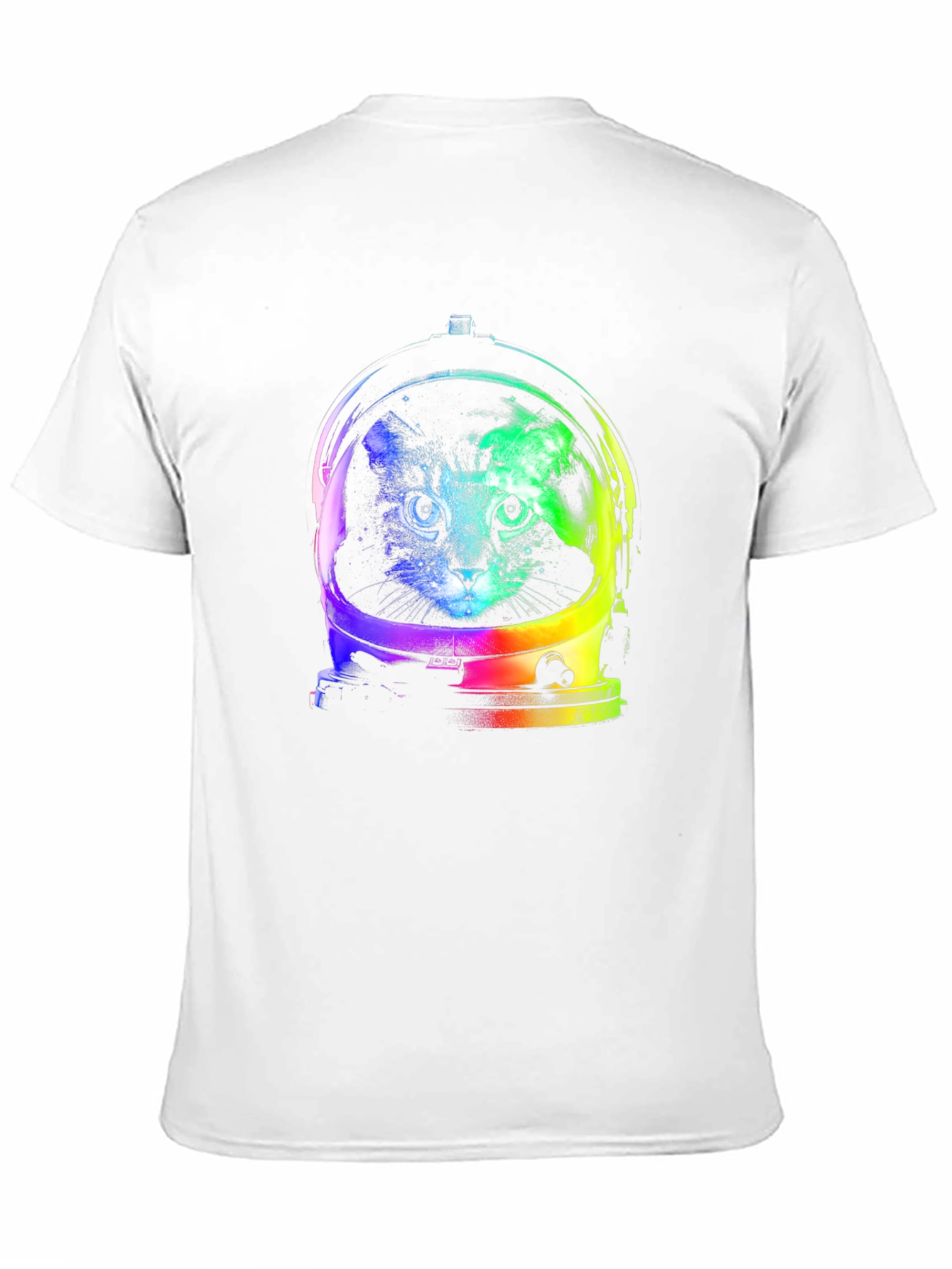 Cat Astronaut Graphic Tee - Space Kitten Shirt