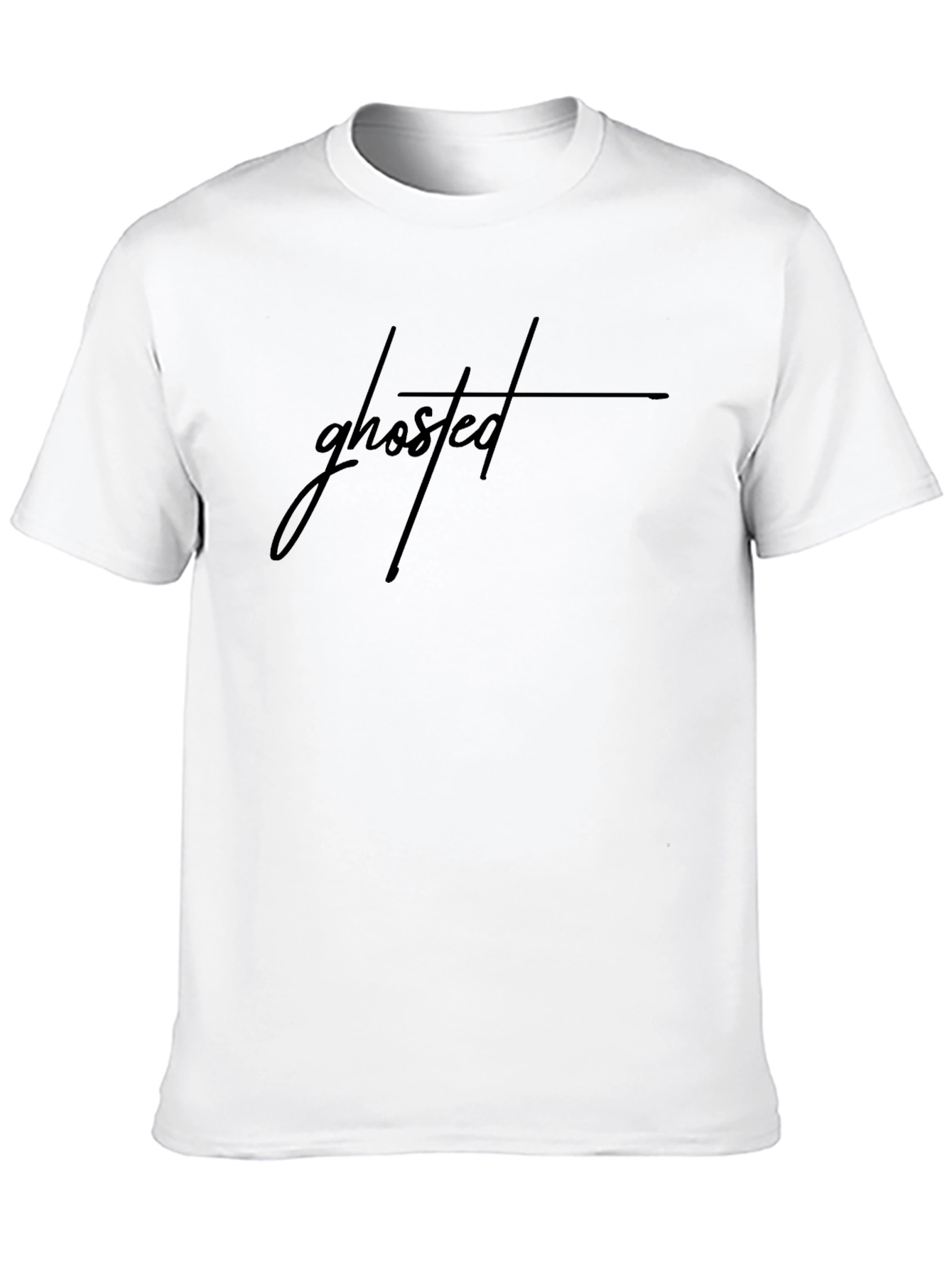 Ghosted Black Graphic Tee