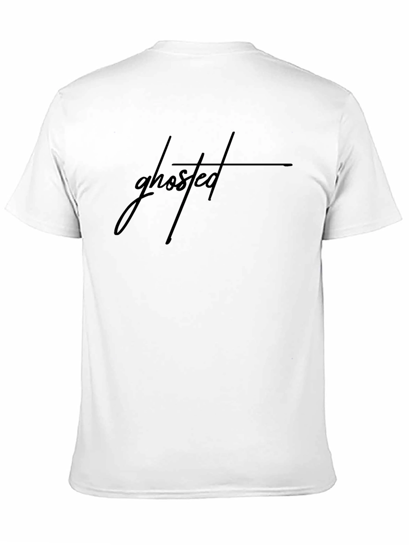 Ghosted Black Graphic Tee