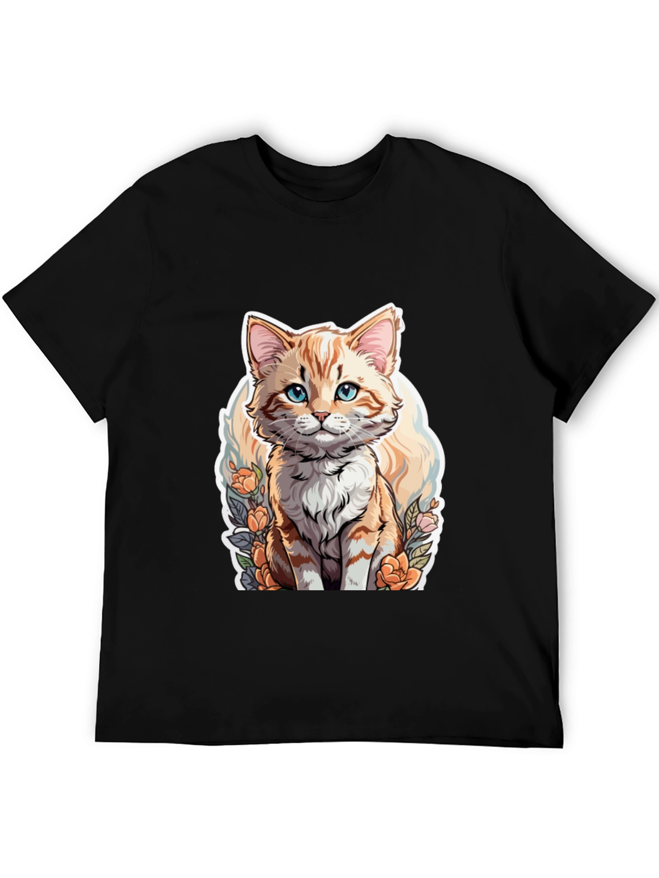 Cute Cat T-Shirt - Premium Comfort & Style