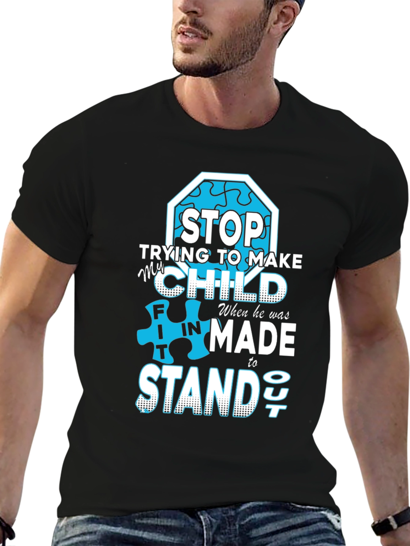 Autism Awareness T-Shirt: Stand Out