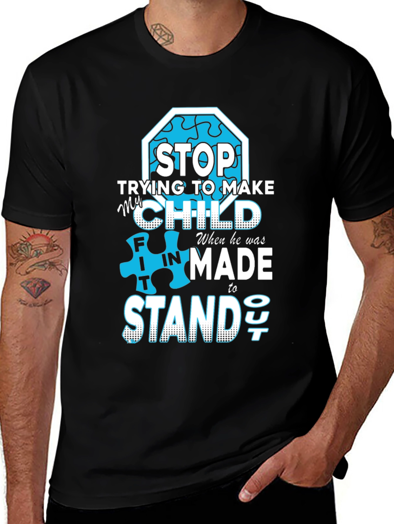 Autism Awareness T-Shirt: Stand Out