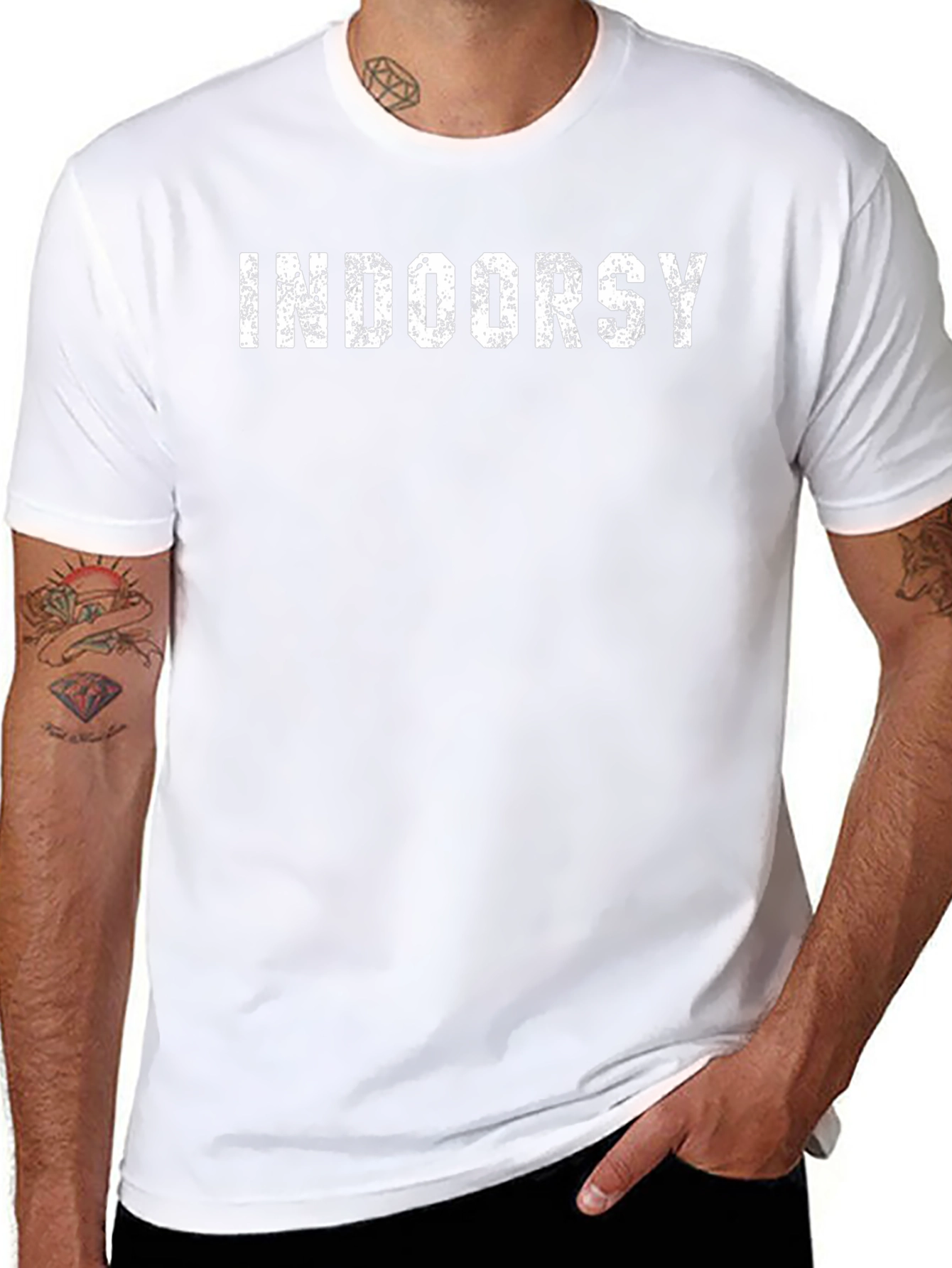Indoorsy Graphic Tee - Soft Cotton Comfort