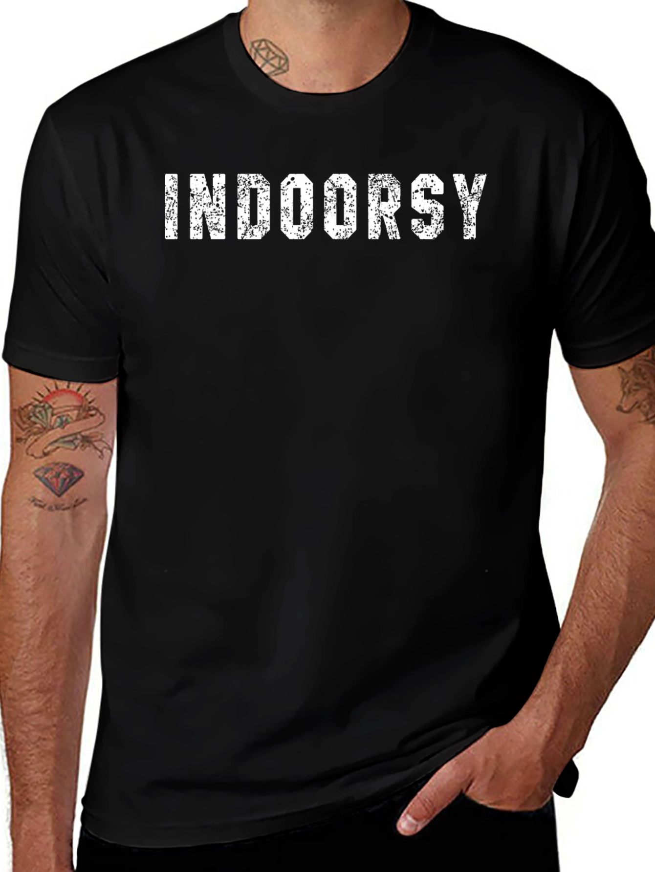 Indoorsy Graphic Tee - Soft Cotton Comfort