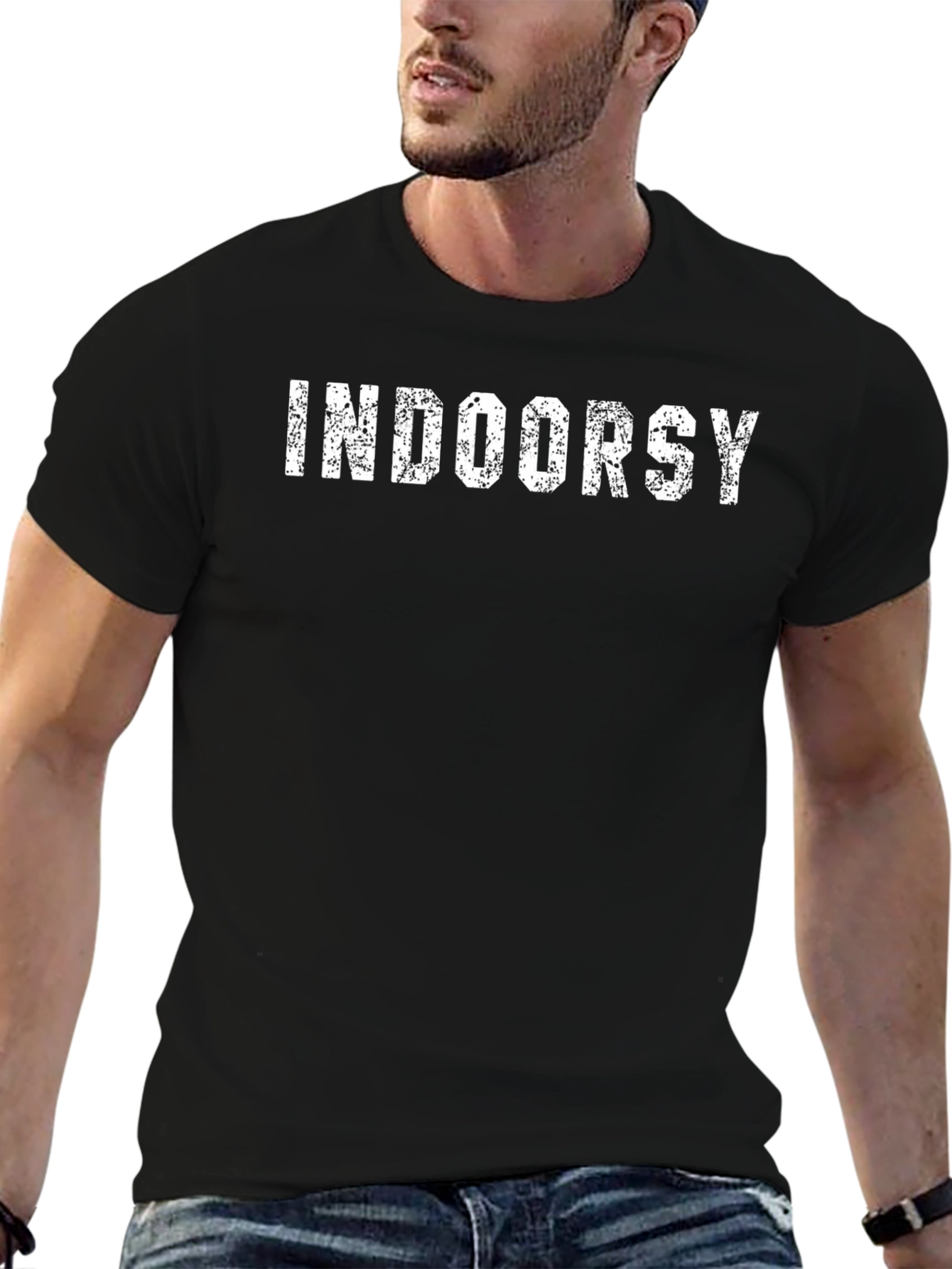Indoorsy Graphic Tee - Soft Cotton Comfort