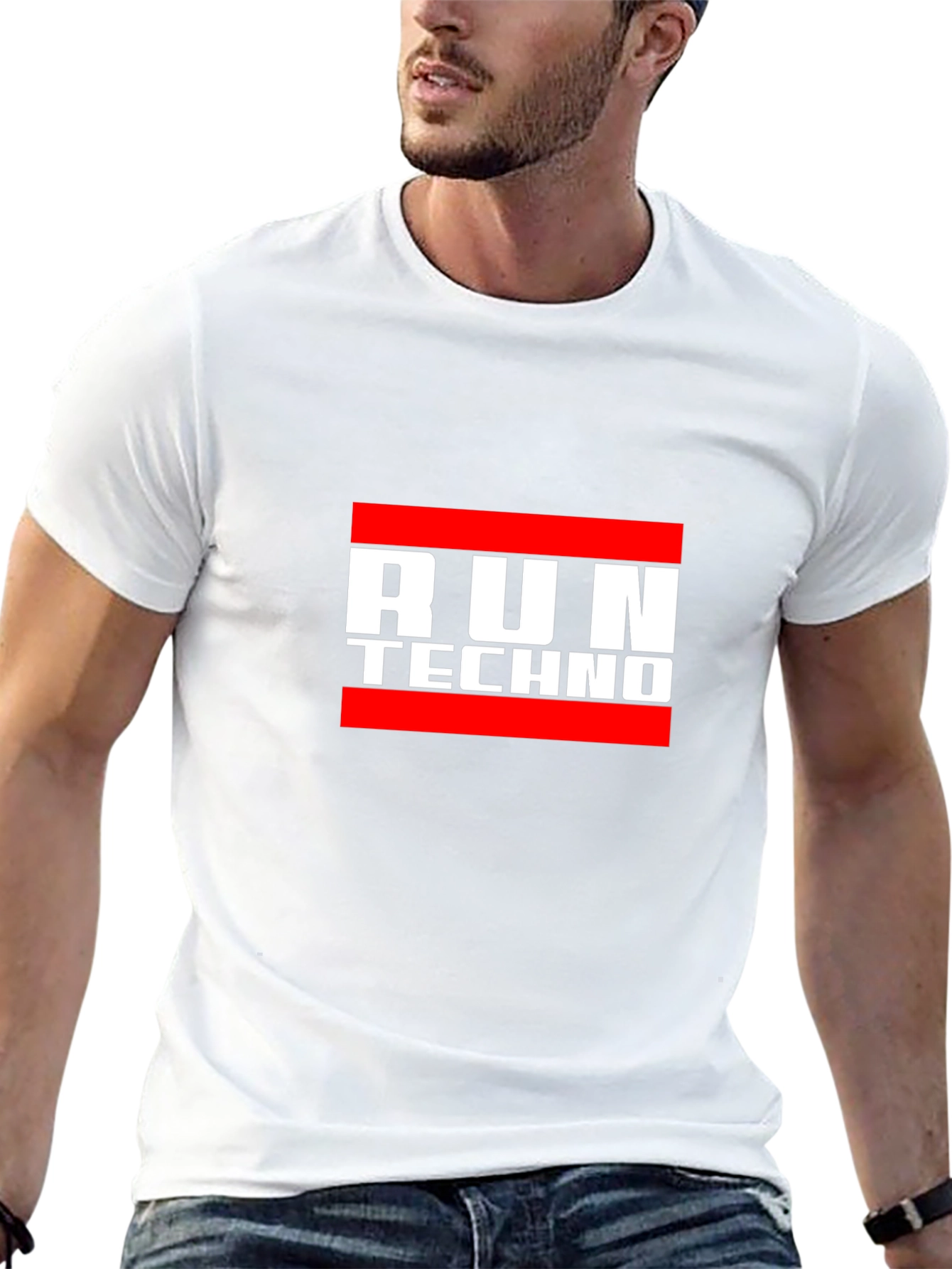 Run Techno T-Shirt - EDM Rave Apparel