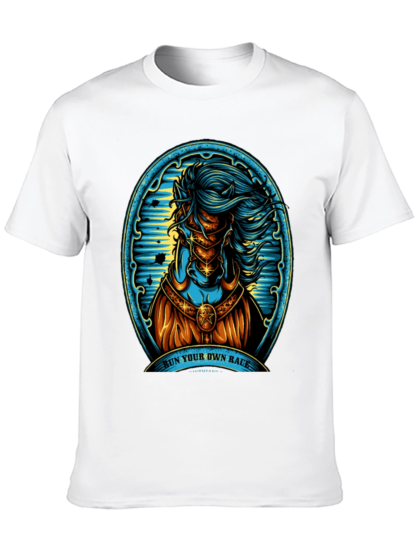 Run Your Own Race Horse Graphic Tee