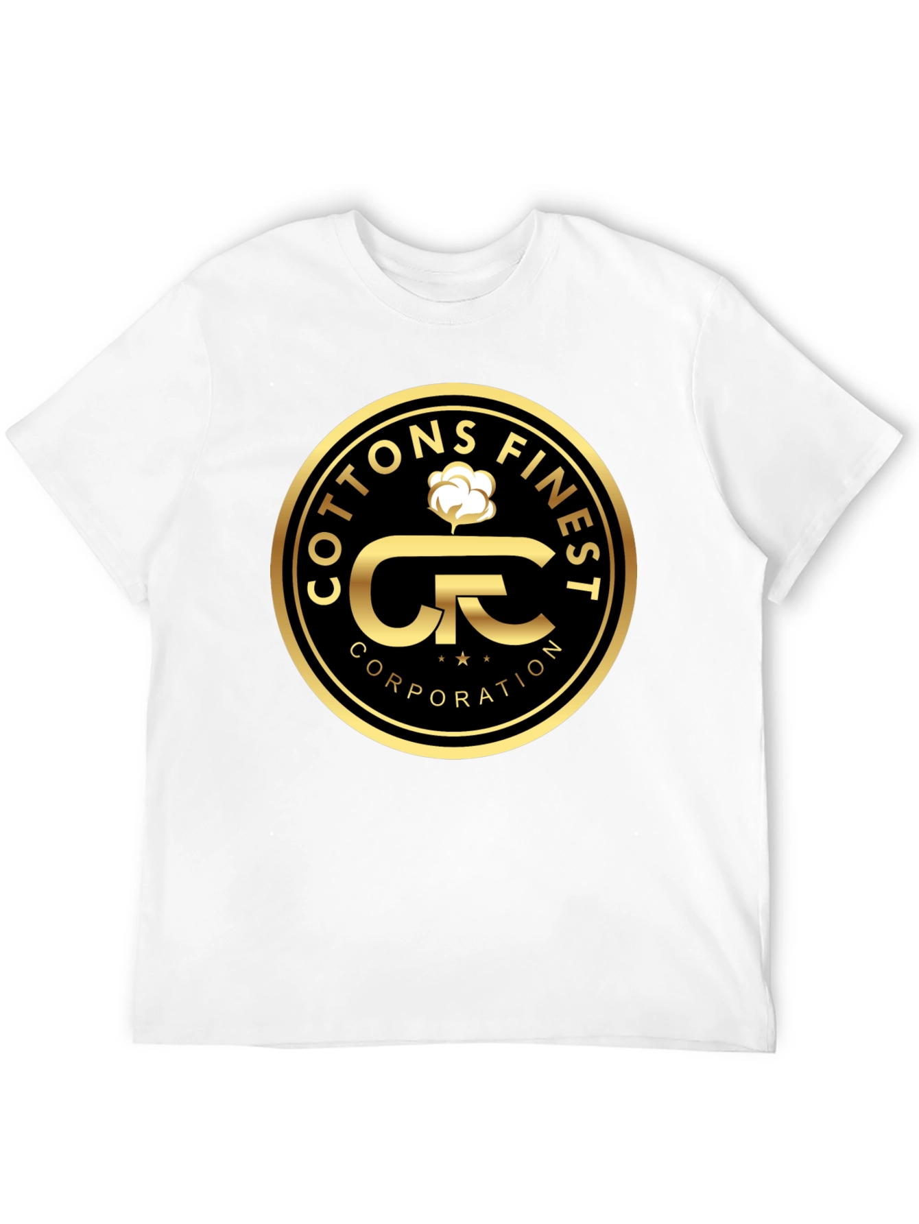 Cottons Finest Corporation Black T-Shirt