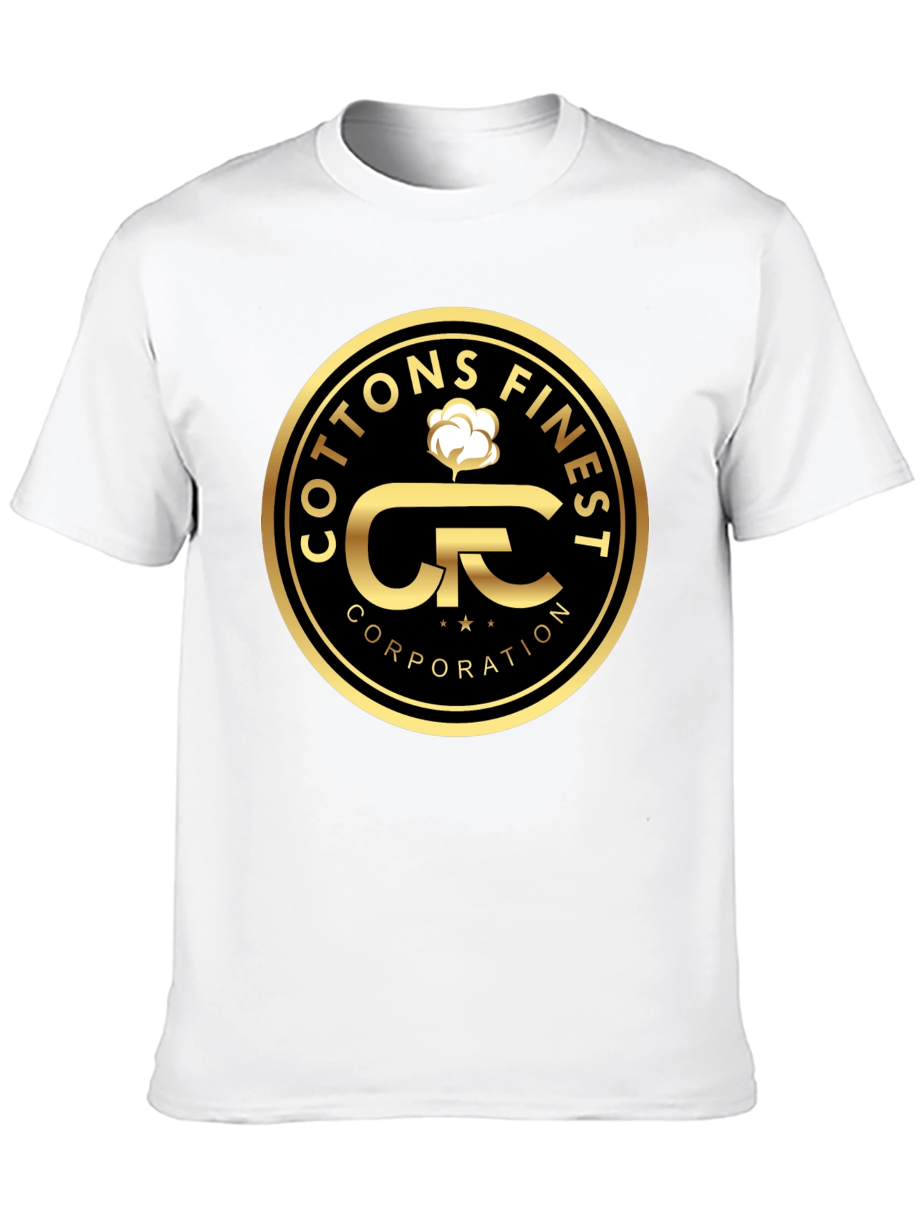 Cottons Finest Corporation Black T-Shirt