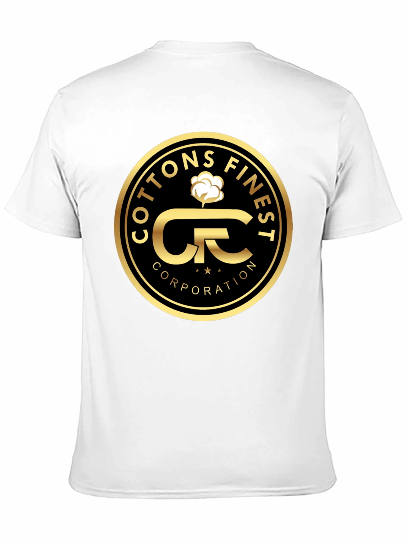 Cottons Finest Corporation Black T-Shirt
