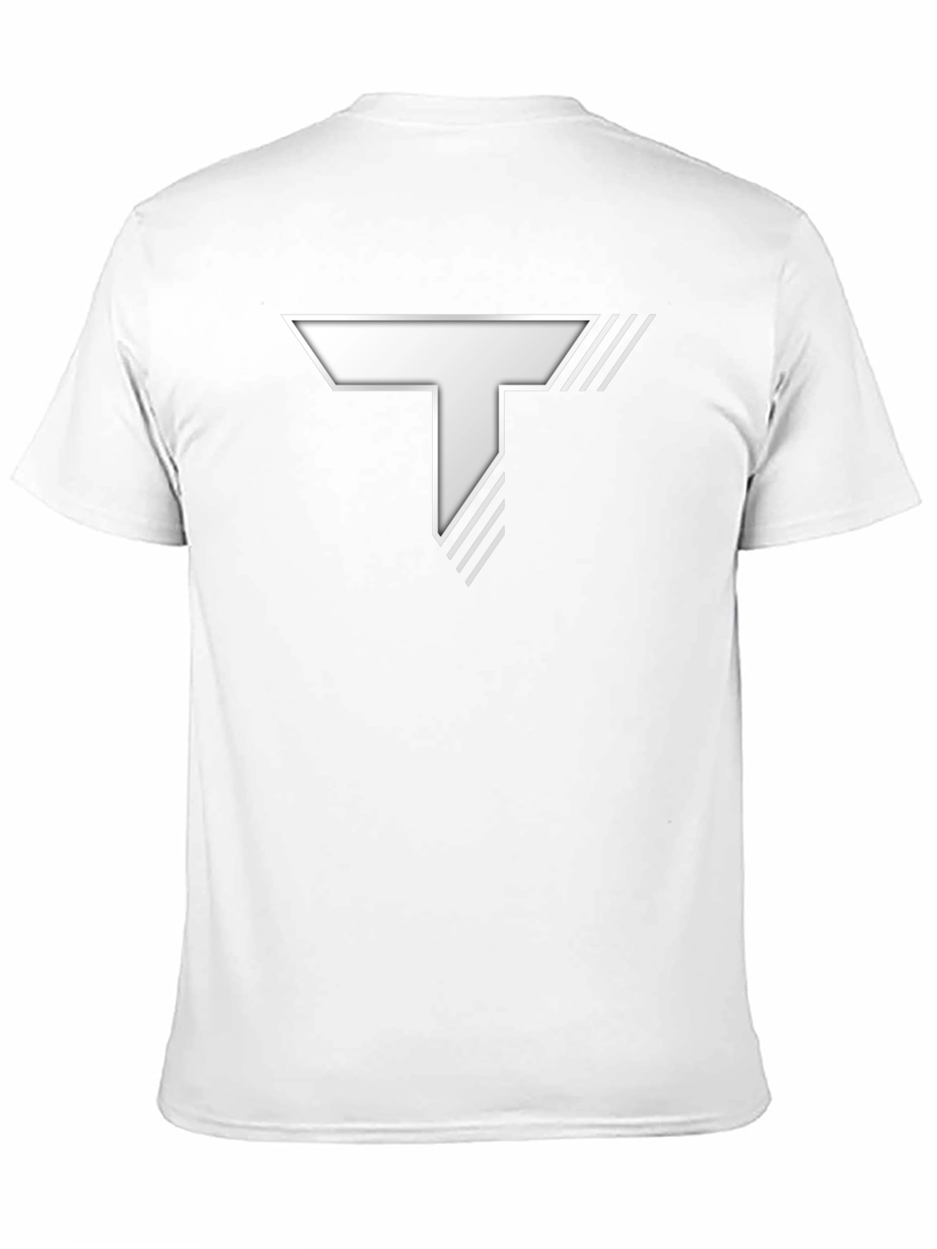 Modern Black T-Shirt with Bold T Logo