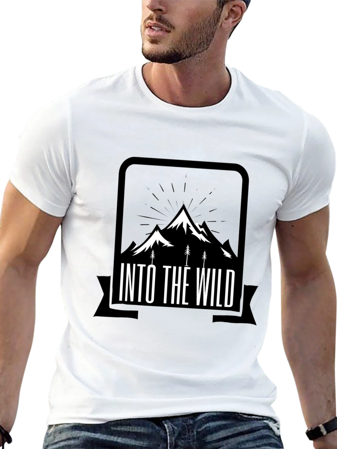 Into the Wild Graphic T-Shirt - Adventure Awaits