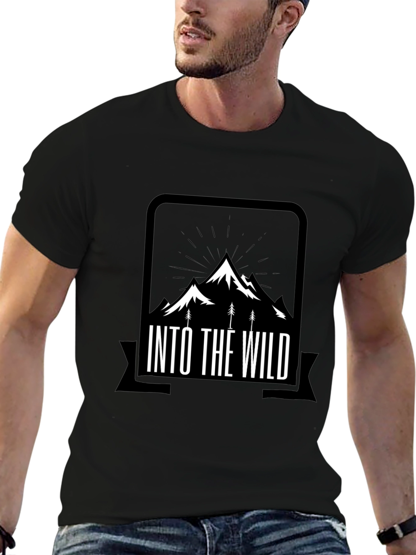 Into the Wild Graphic T-Shirt - Adventure Awaits