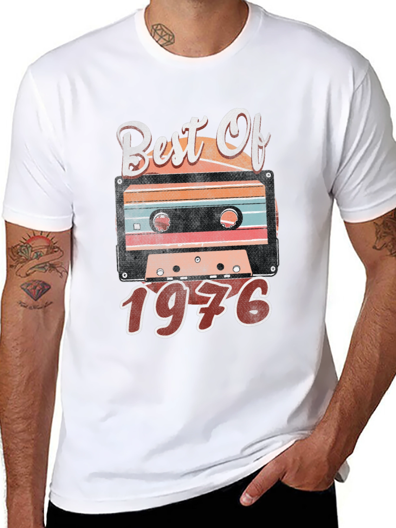 Best of 1976 Cassette Tape Graphic Tee