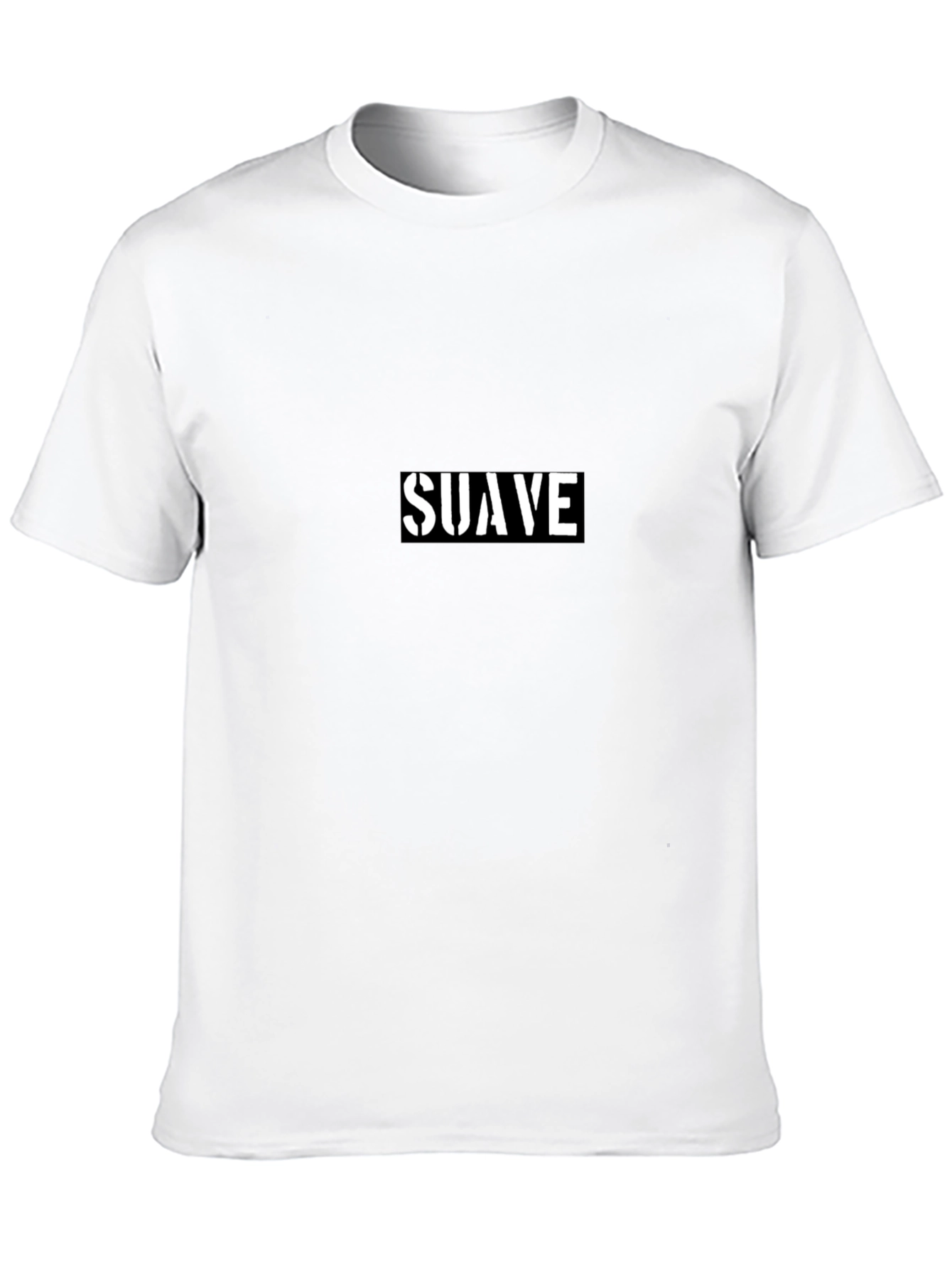 Suave Graphic Tee - Black Casual Style