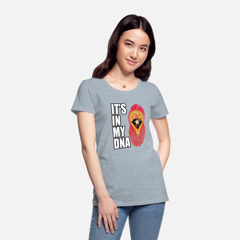 Kyrgyzstani And Timorese Mix Heritage DNA Flag