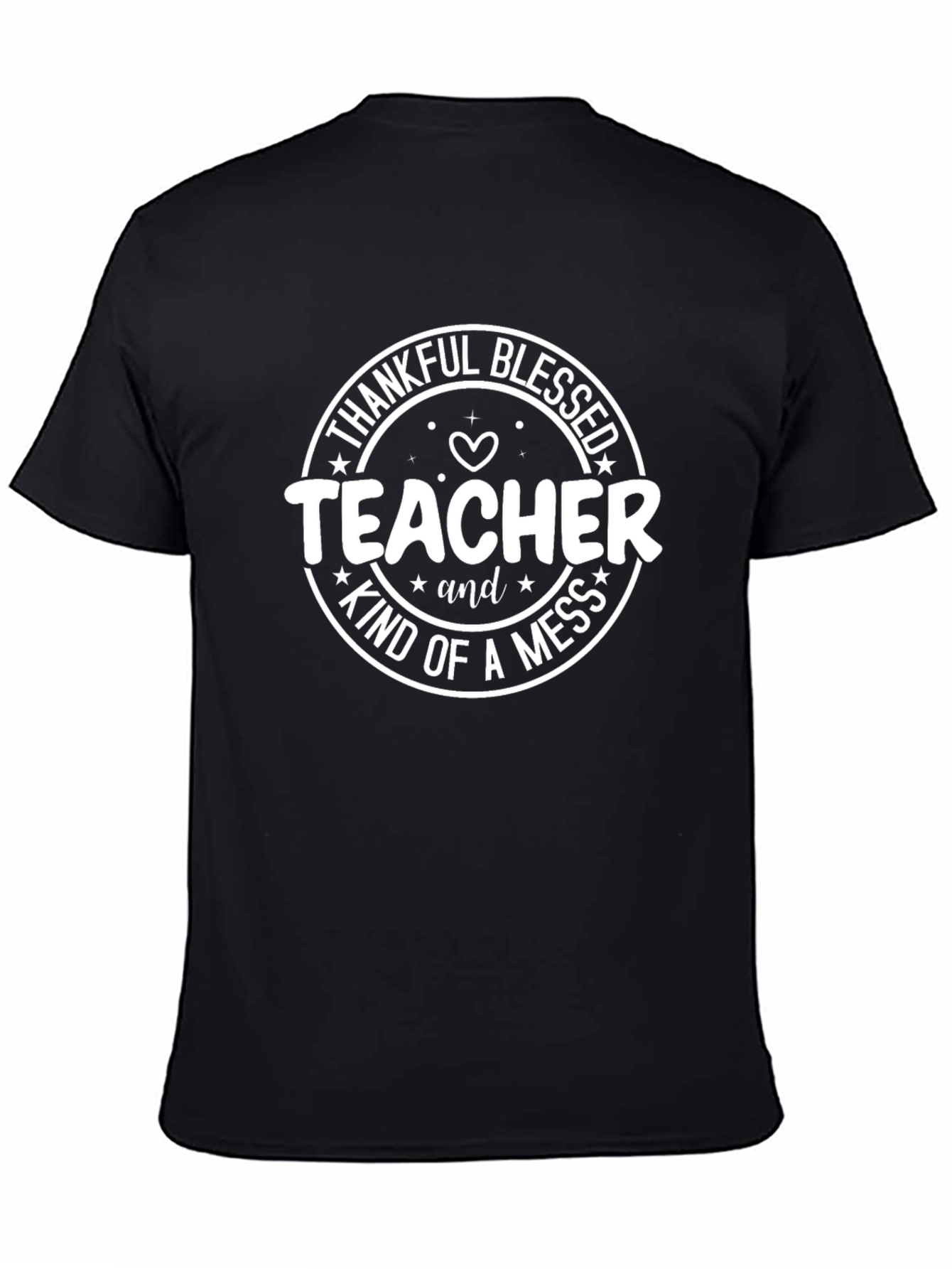 Teacher Thankful Blessed Tee