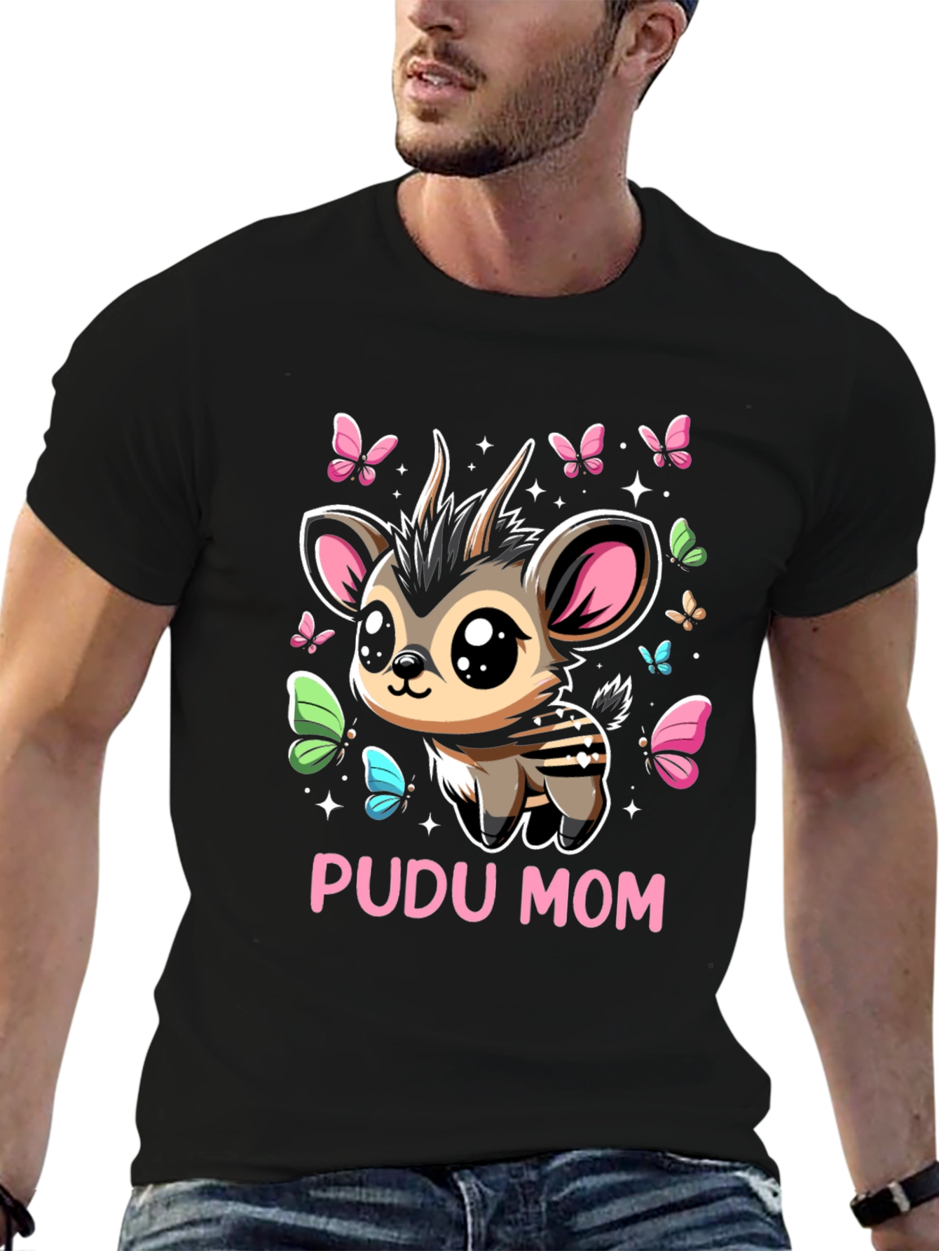 Cute Pudu Mom T-Shirt