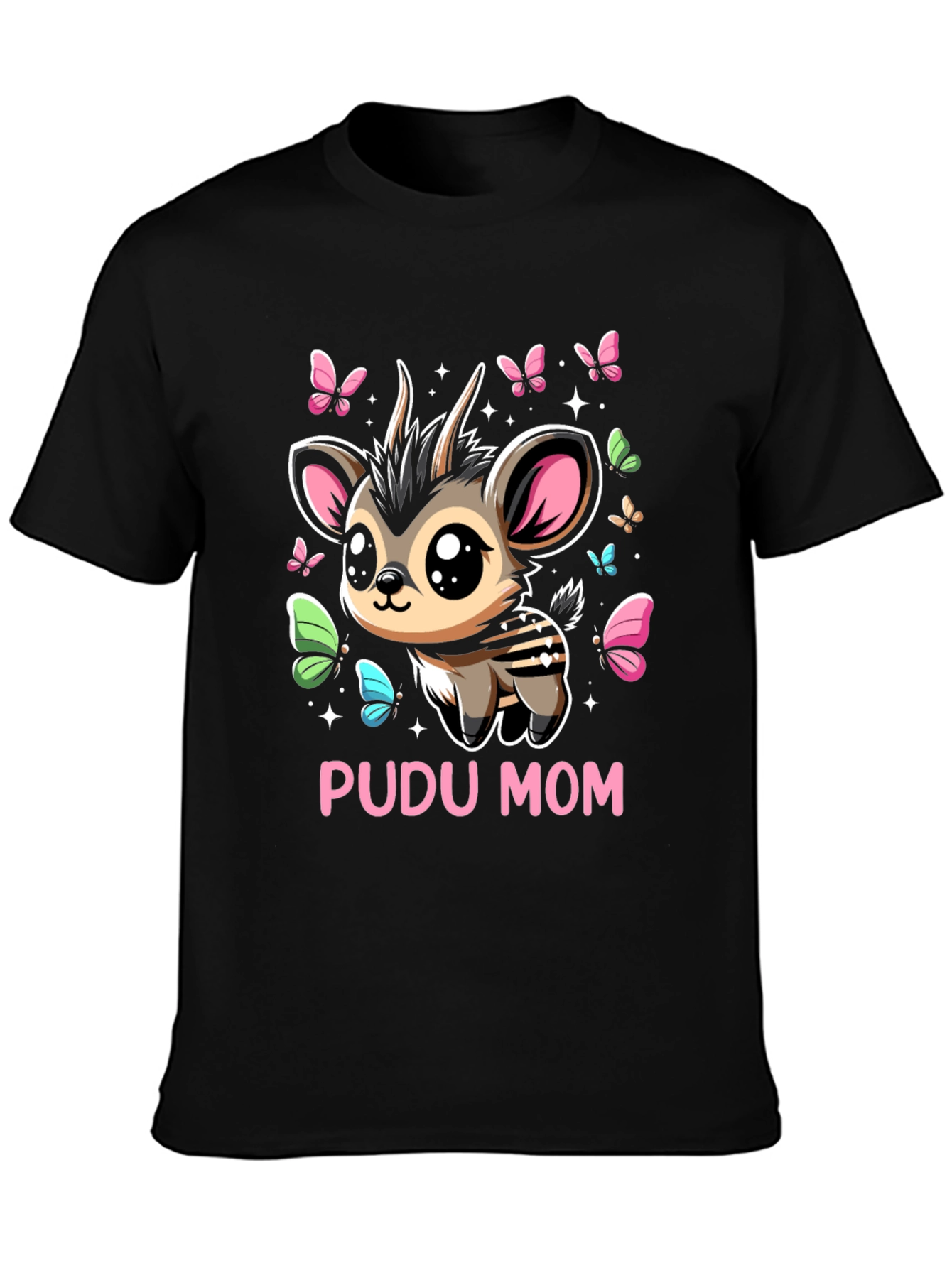 Cute Pudu Mom T-Shirt