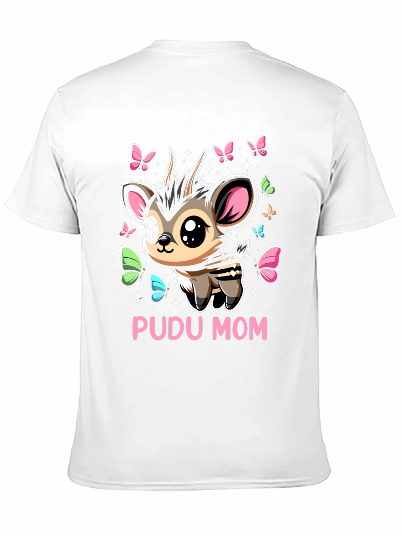 Cute Pudu Mom T-Shirt