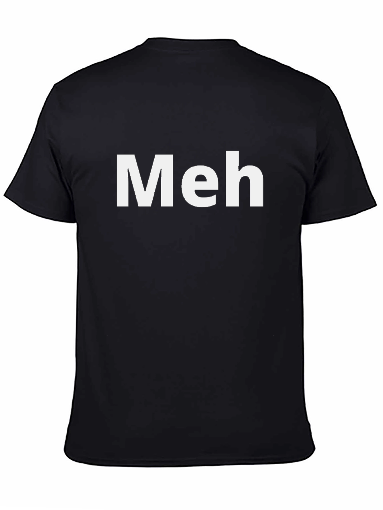 Meh Graphic T-Shirt - Casual Unisex Tee