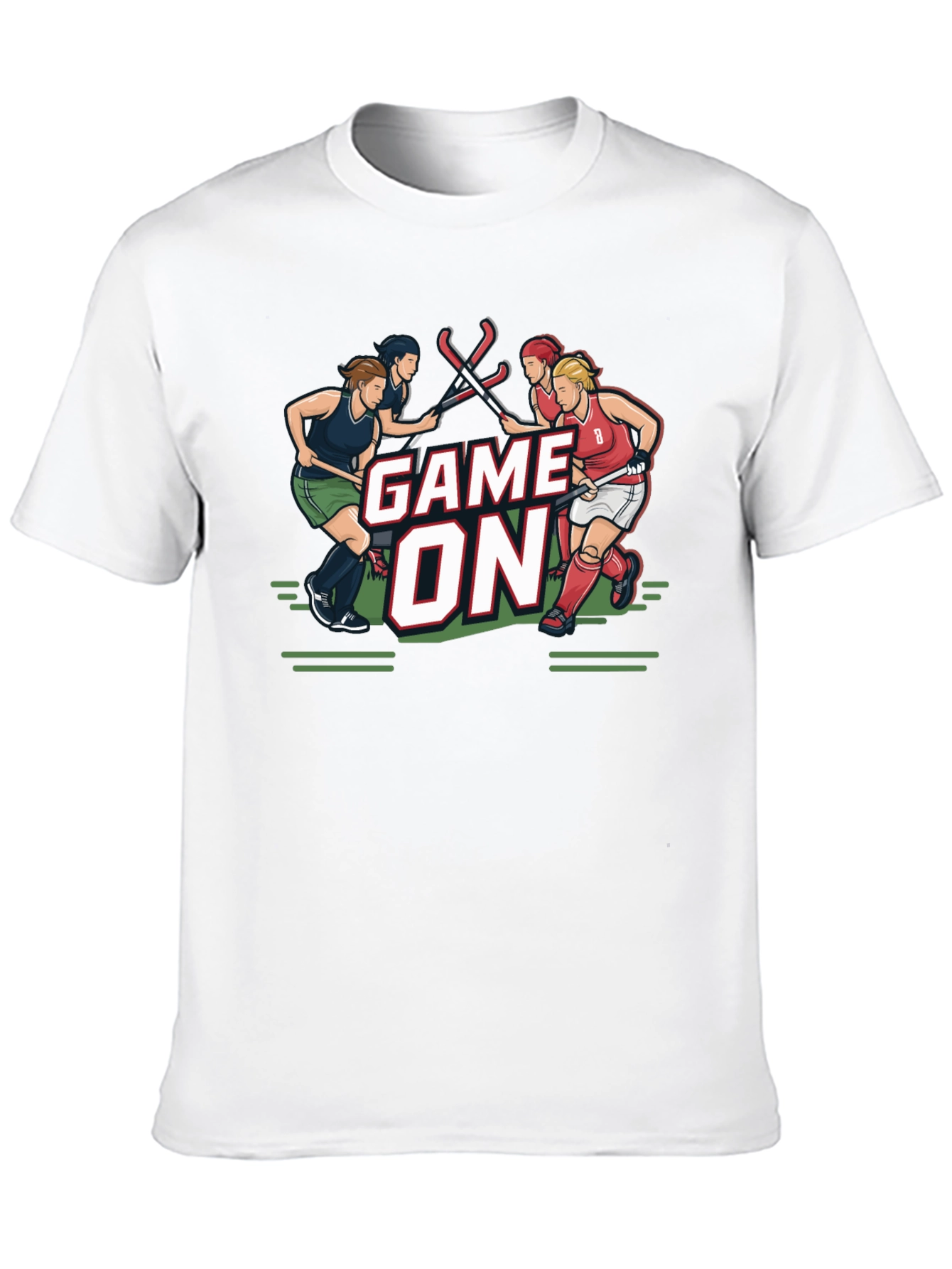 Game On Field Hockey Graphic T-Shirt