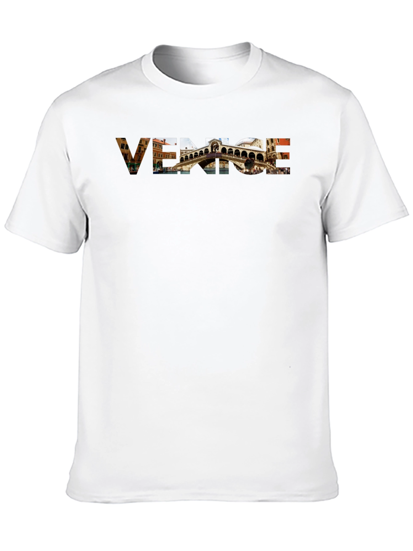 Venice Graphic Tee - Rialto Bridge T-Shirt