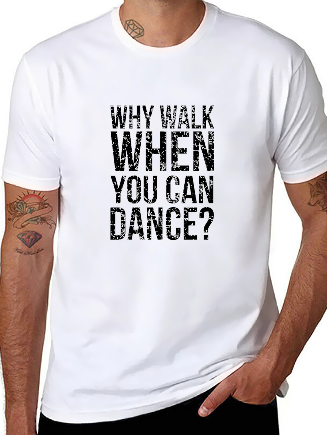 Why Walk When You Can Dance Graphic Tee