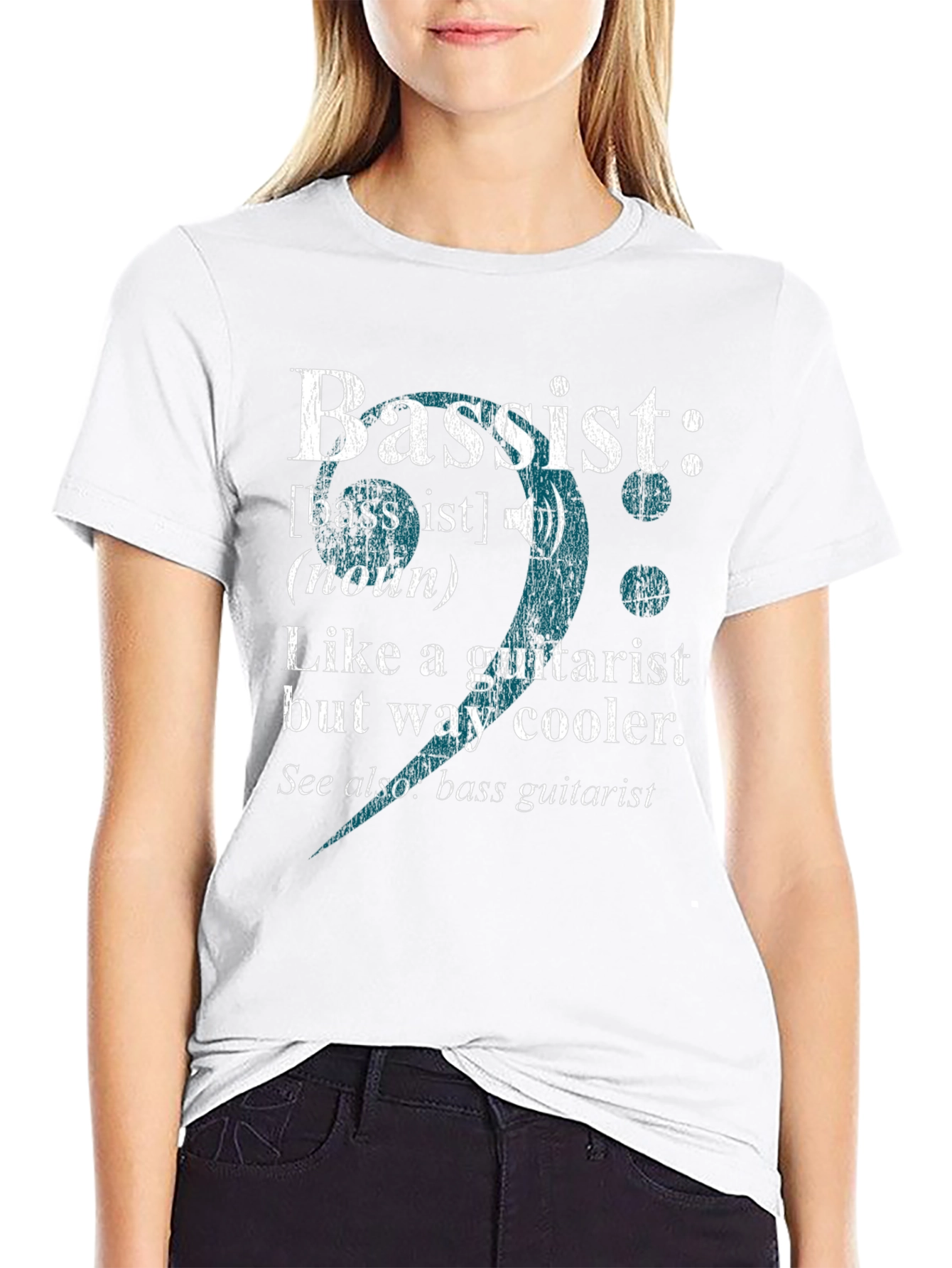 Bassist Definition Graphic Tee - Cool Musician T-Shirt