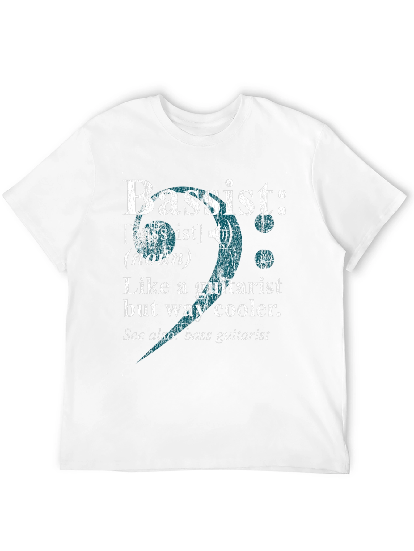 Bassist Definition Graphic Tee - Cool Musician T-Shirt