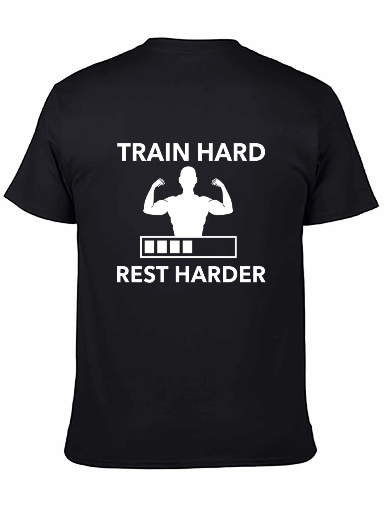 Train Hard Rest Harder Graphic Tee