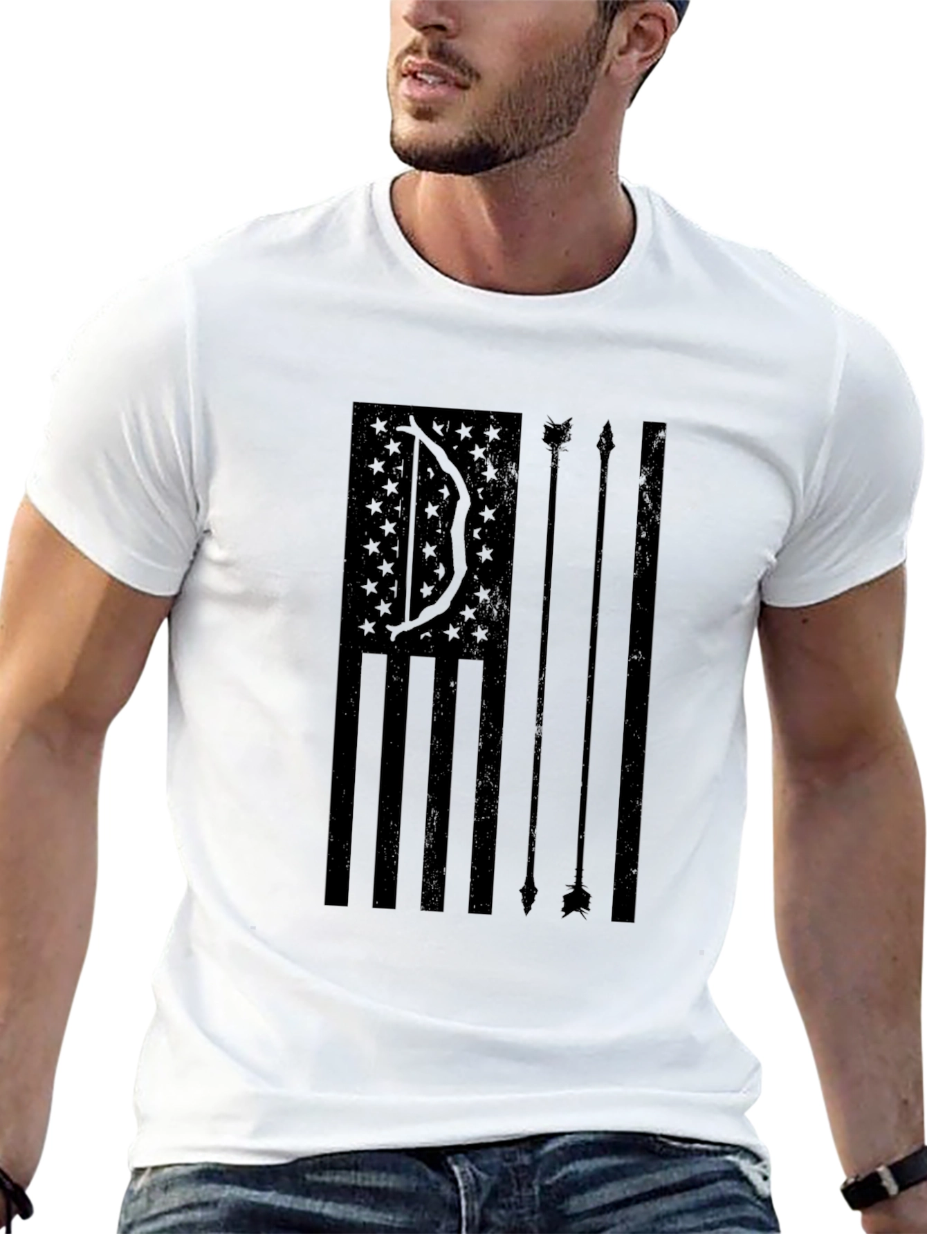 Archery USA Flag T-Shirt