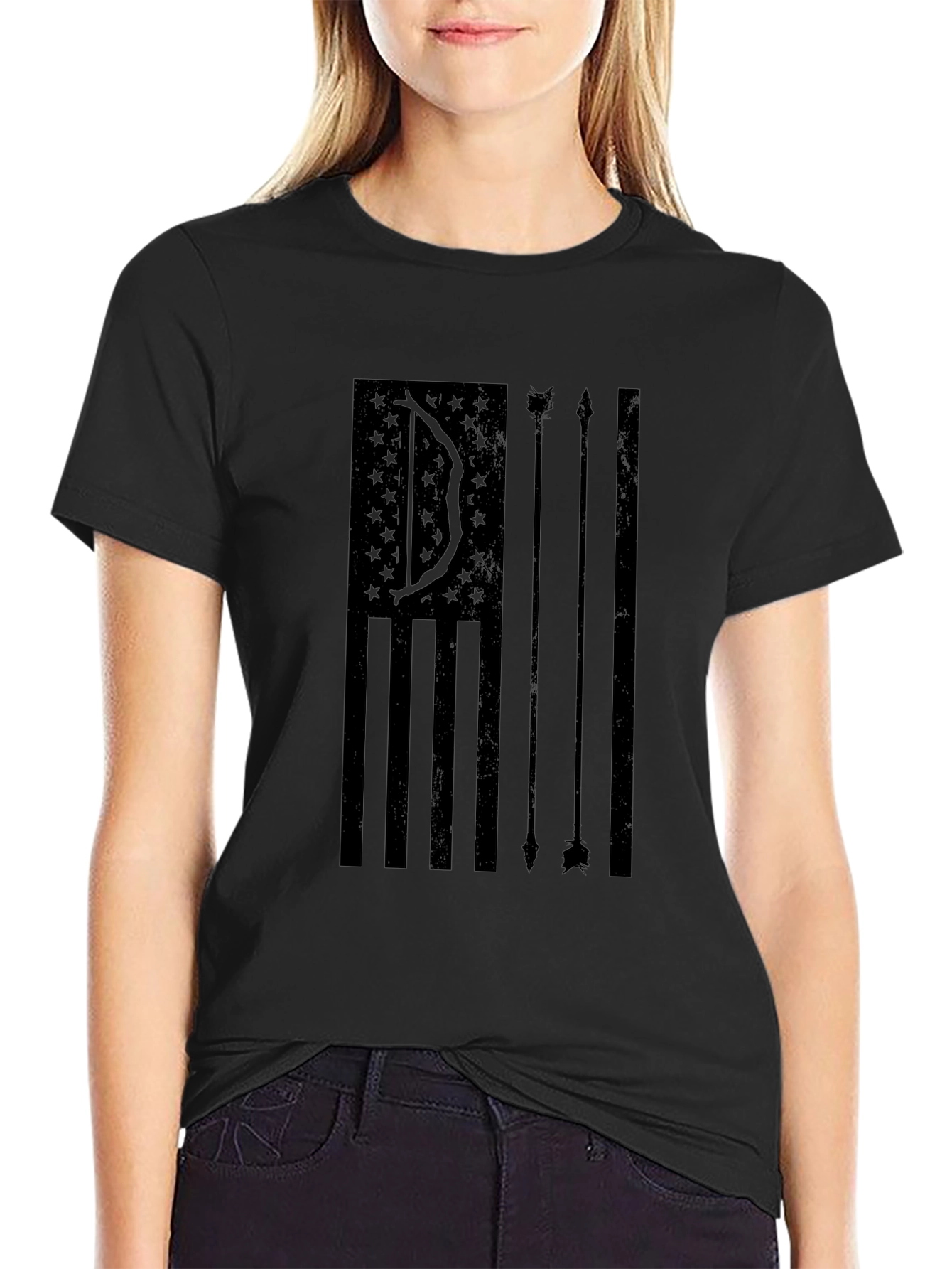 Archery USA Flag T-Shirt
