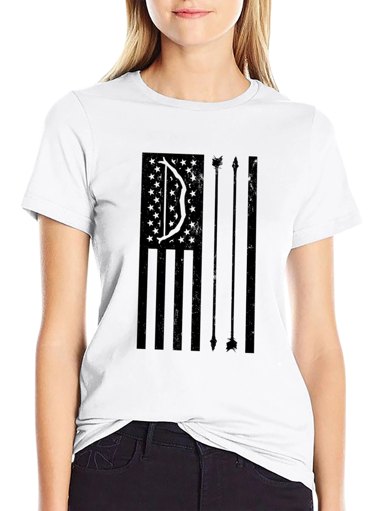 Archery USA Flag T-Shirt