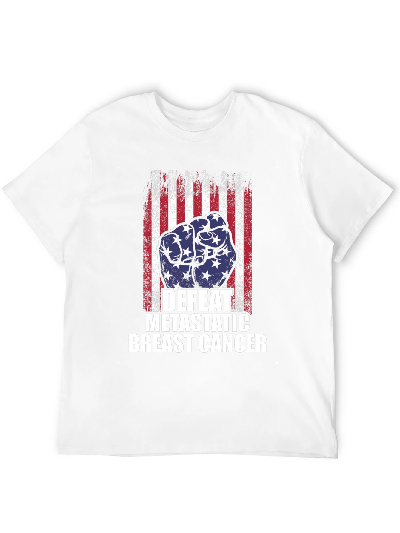 Defeat Metastatic Breast Cancer Graphic T-Shirt
