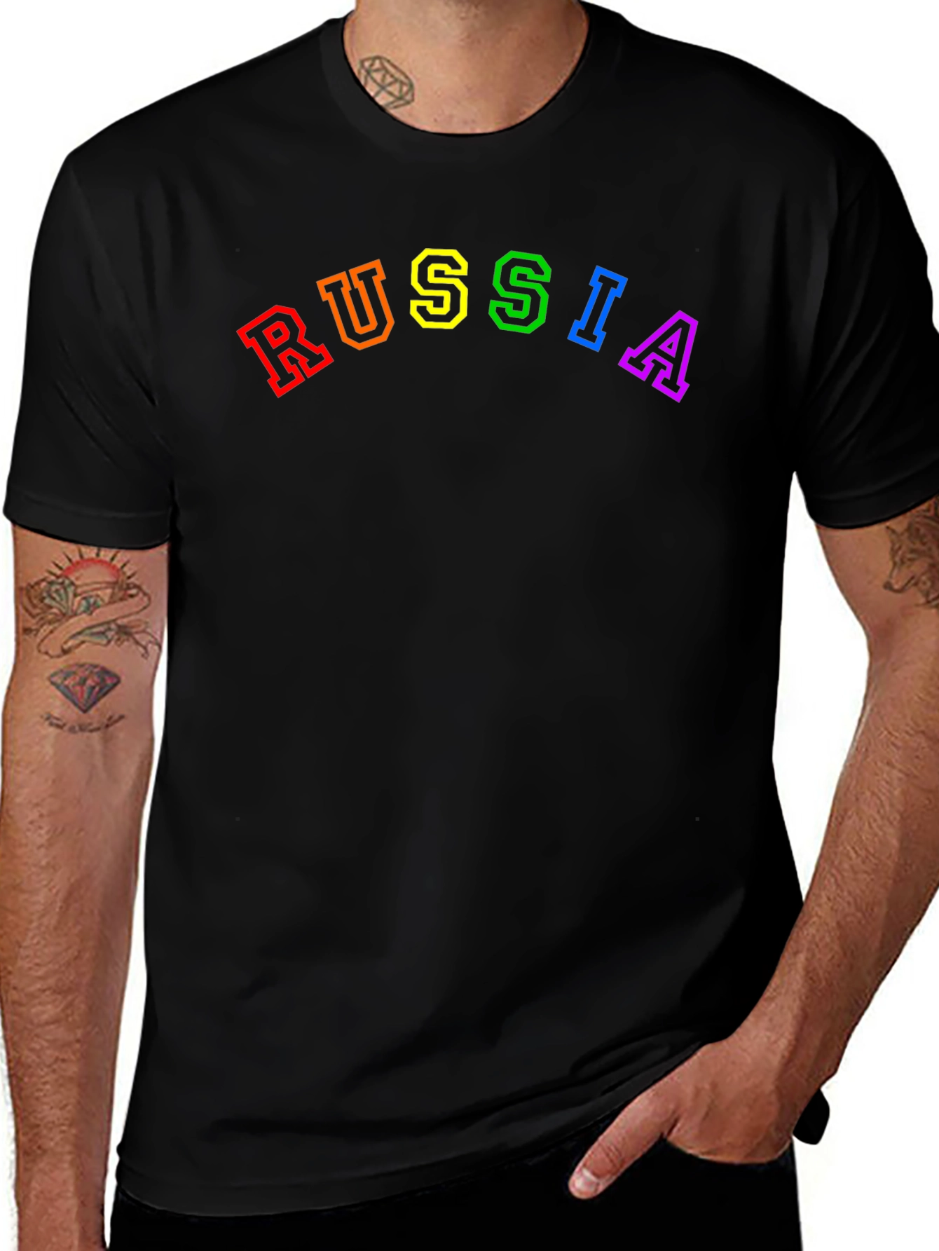 Russia Rainbow Pride T-Shirt