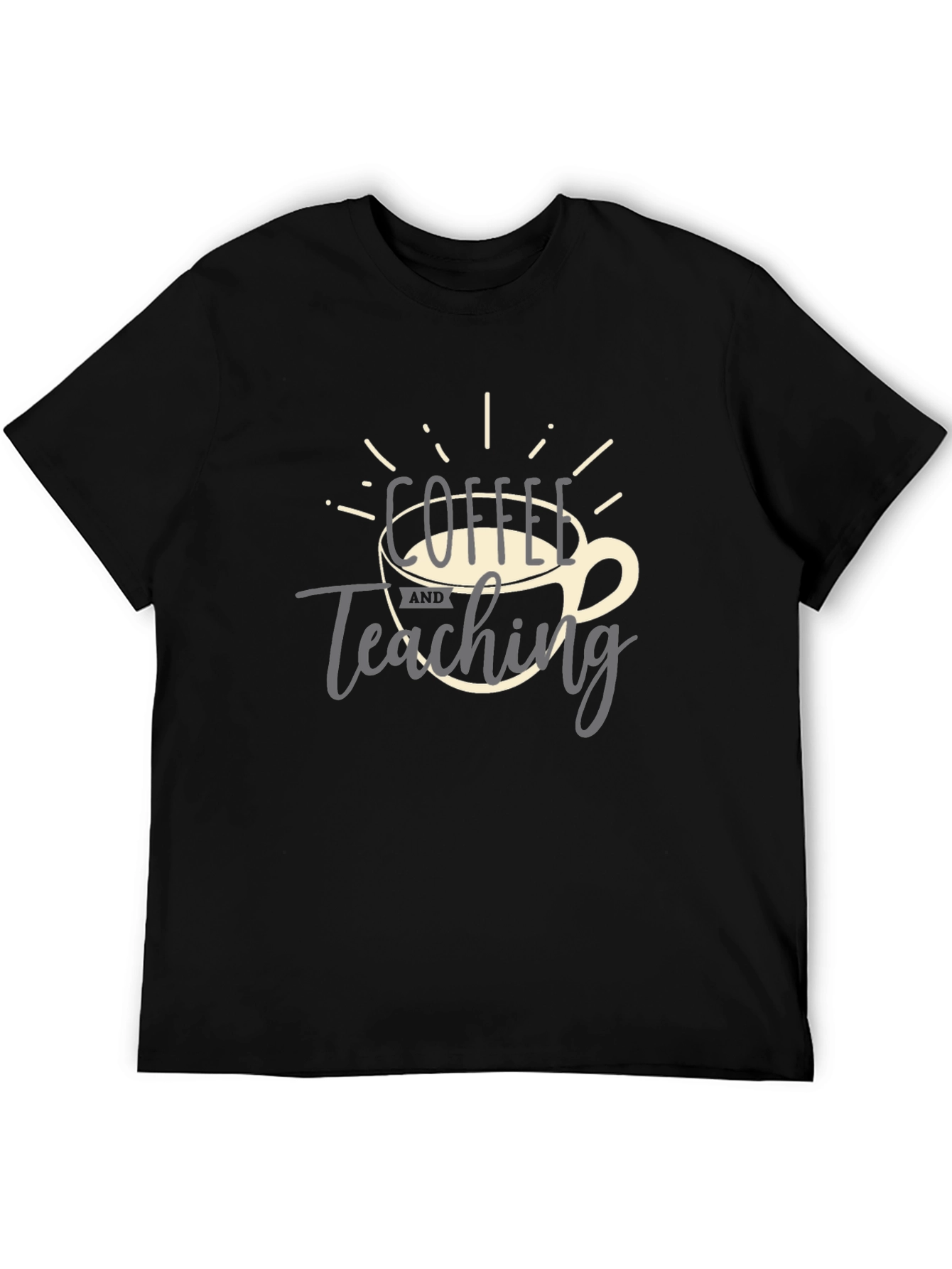 Coffee and Teaching Graphic Tee - Teacher Gift Idea