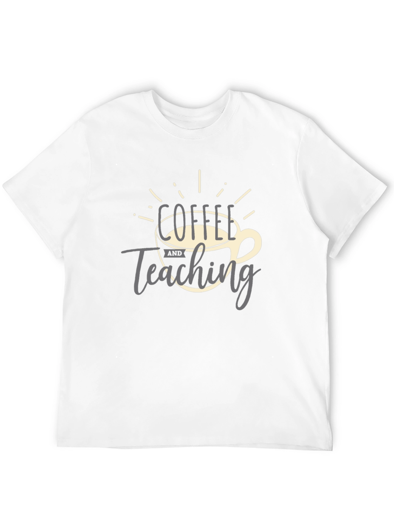 Coffee and Teaching Graphic Tee - Teacher Gift Idea