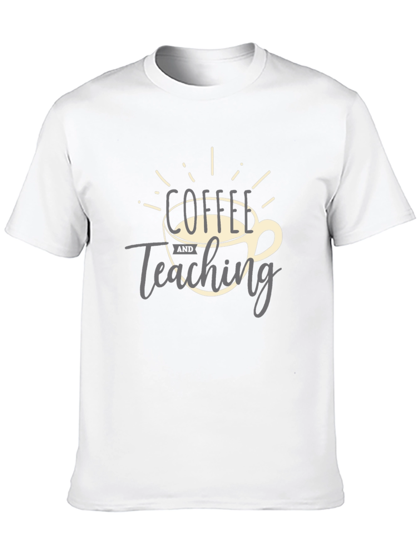 Coffee and Teaching Graphic Tee - Teacher Gift Idea