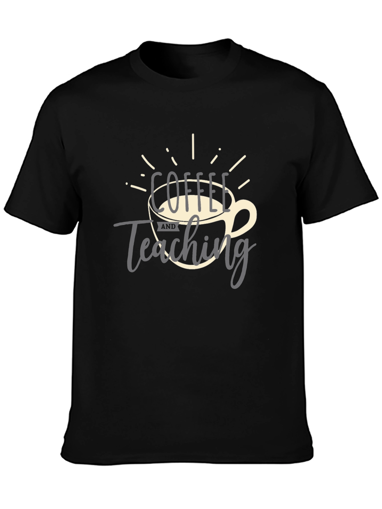 Coffee and Teaching Graphic Tee - Teacher Gift Idea