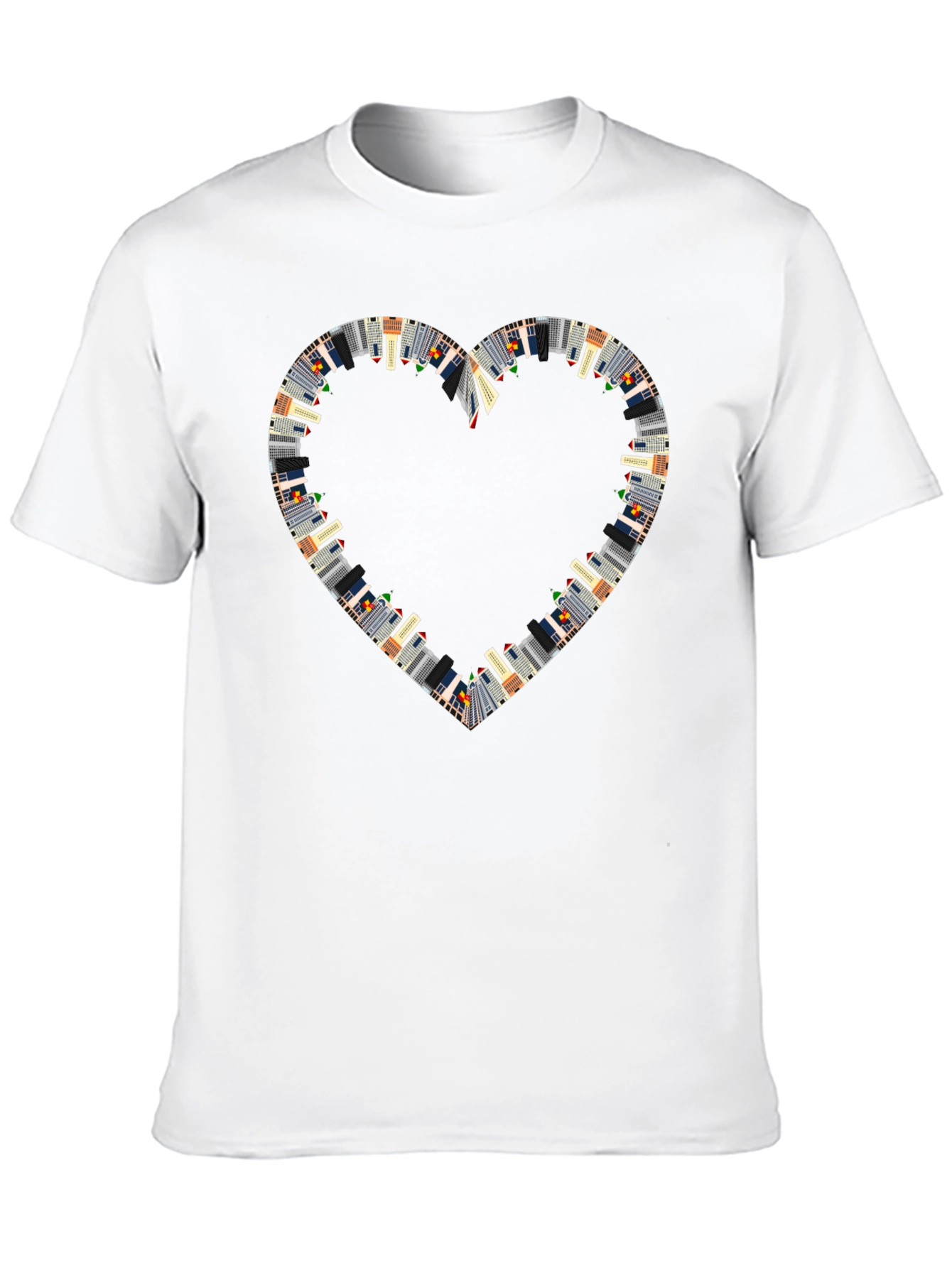 Book Lover Heart T-Shirt