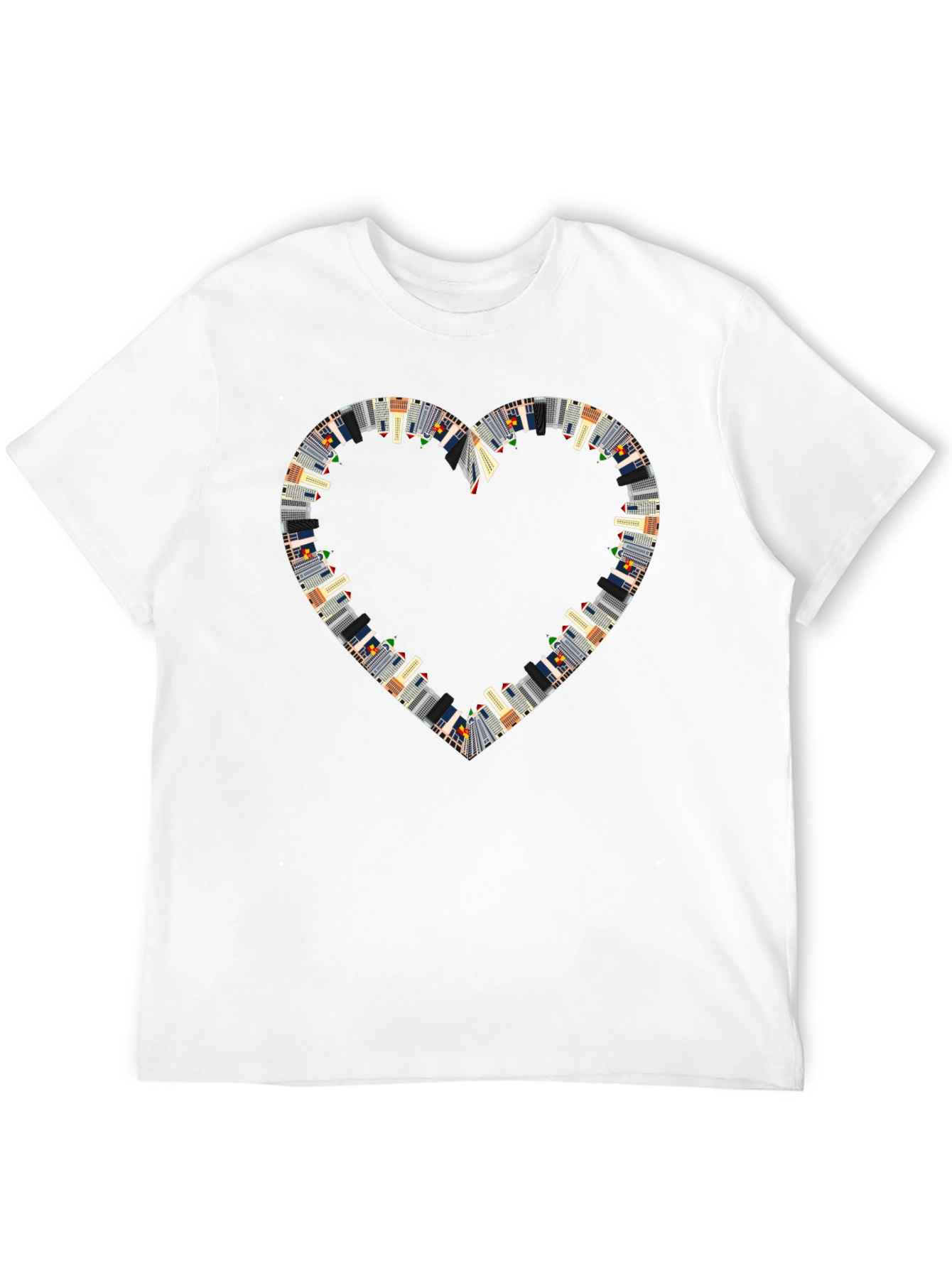 Book Lover Heart T-Shirt