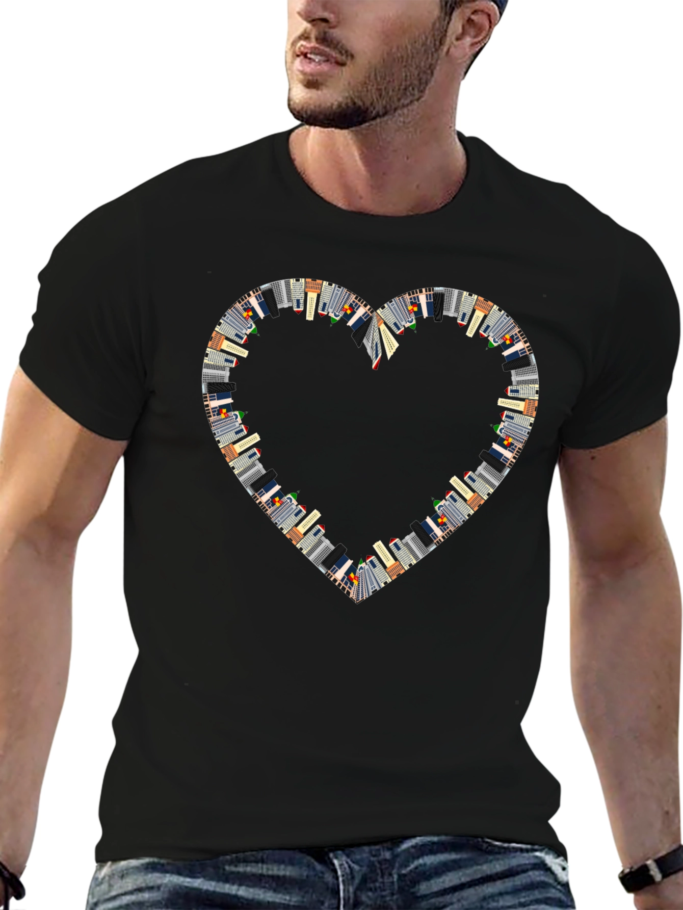 Book Lover Heart T-Shirt