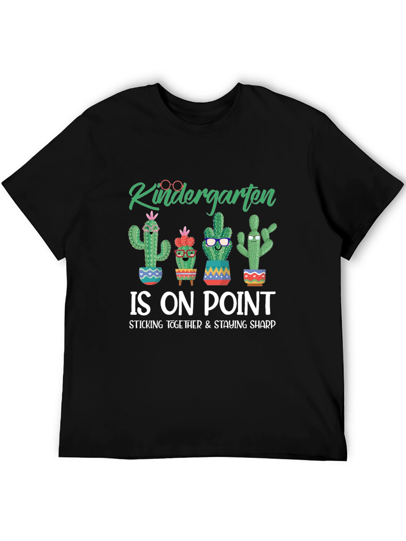 Kindergarten Cactus T-Shirt: On Point Design
