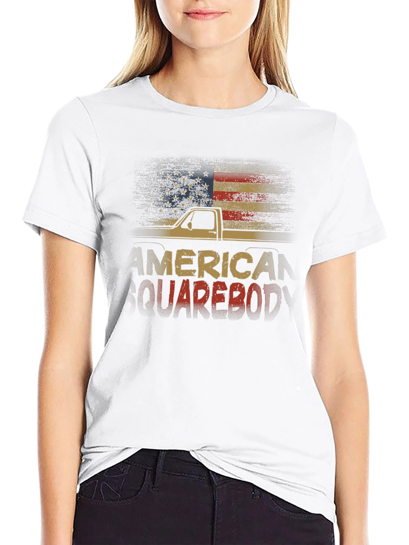 American Squarebody Truck Graphic Tee