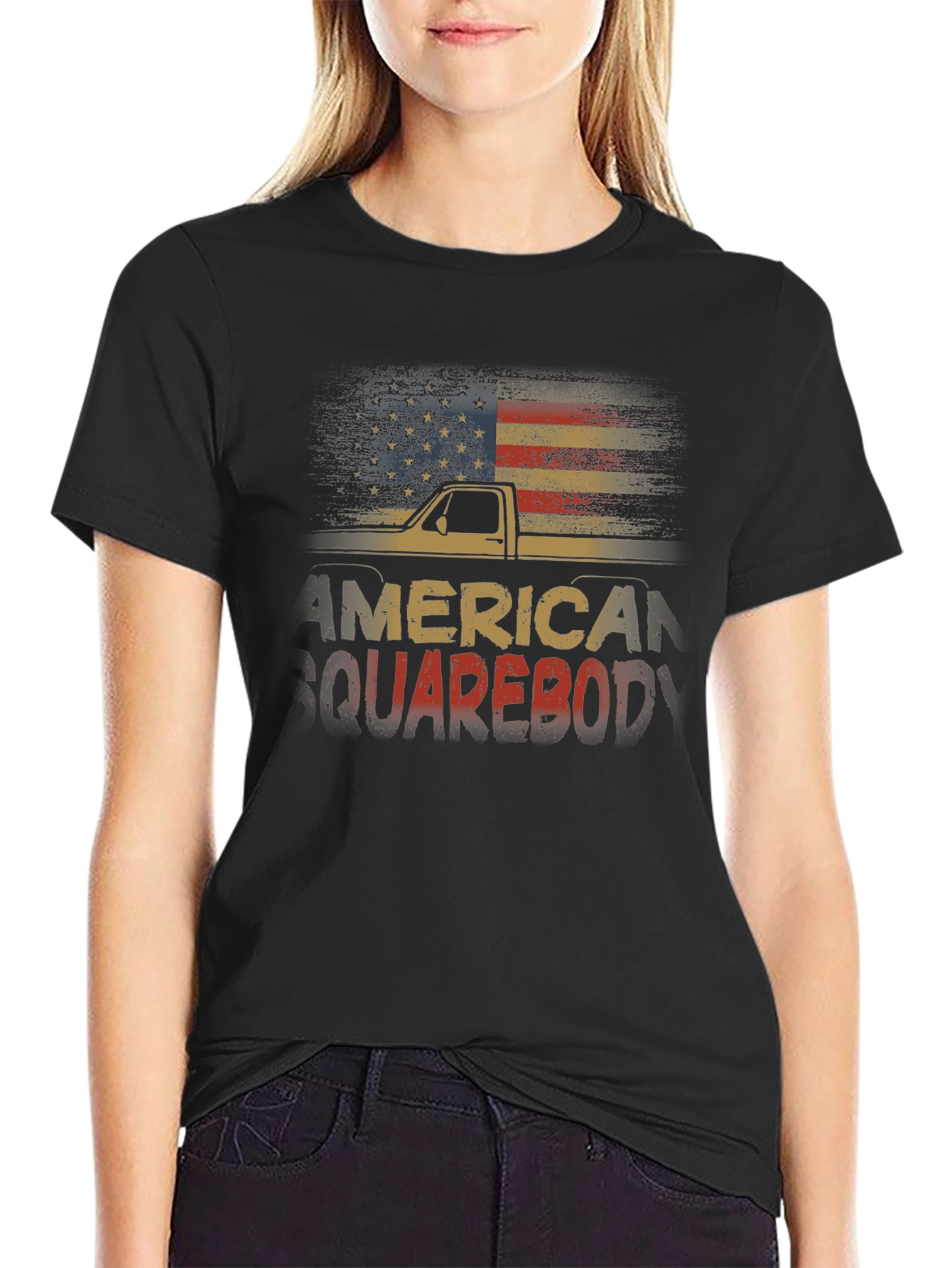 American Squarebody Truck Graphic Tee