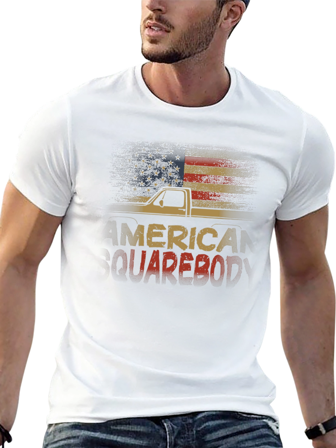 American Squarebody Truck Graphic Tee