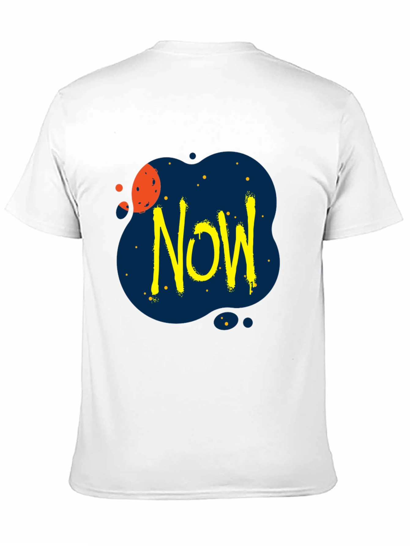 Edgy Now Graphic Black T-Shirt