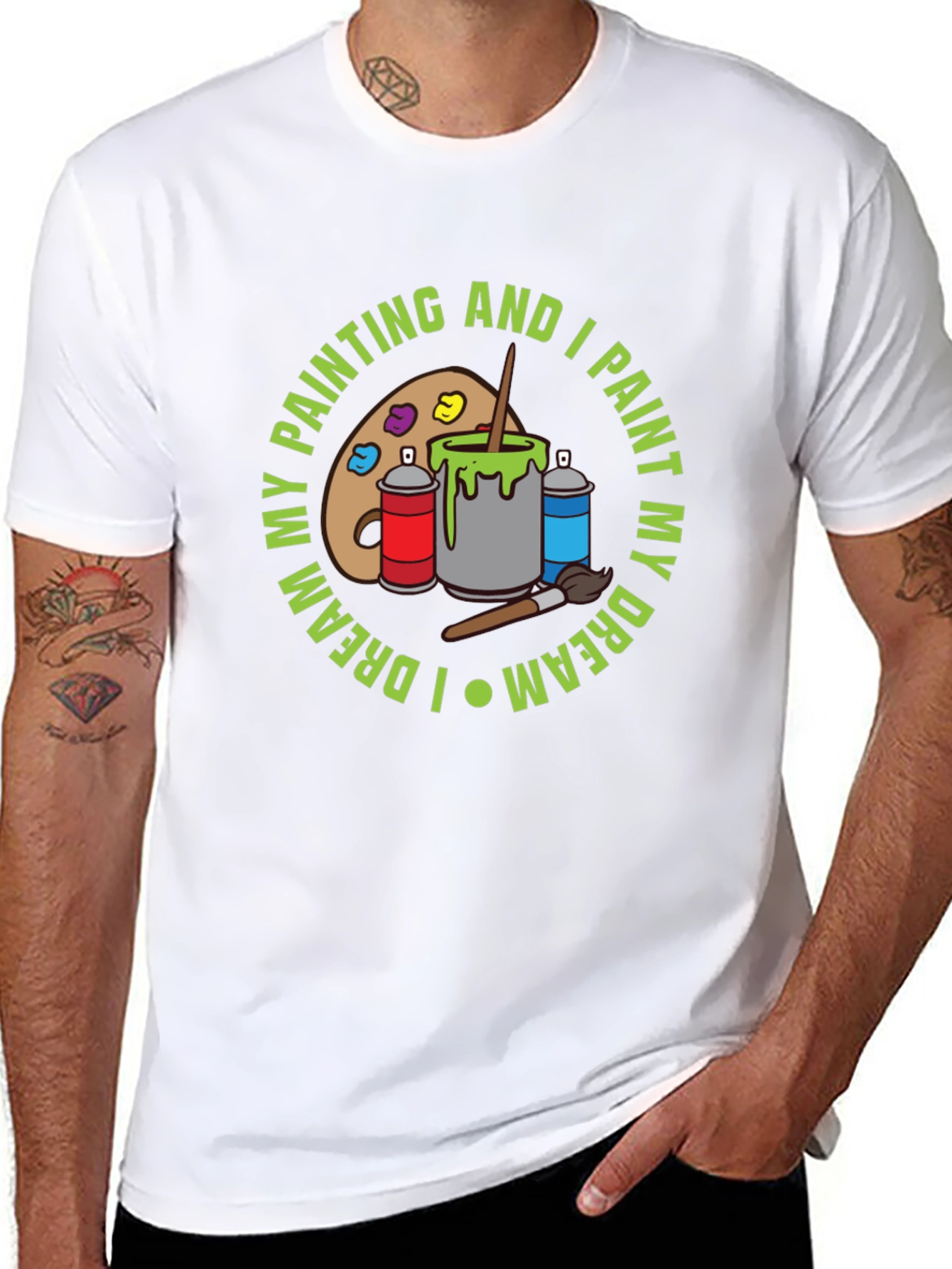 Artist T-Shirt: Paint My Dream Tee